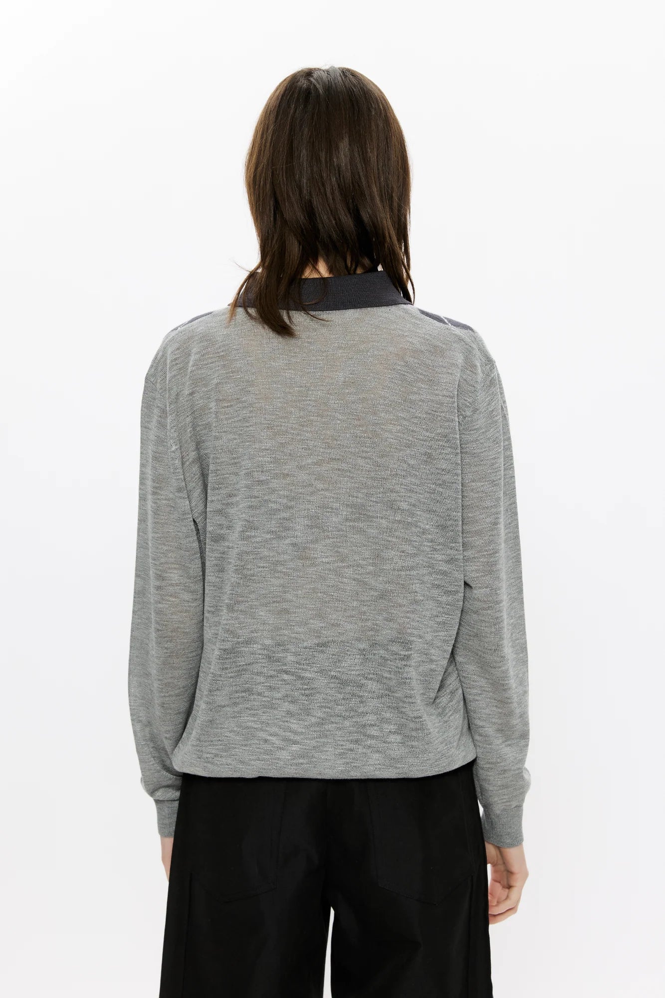 KREATE Retro Argyle Polo Sweater