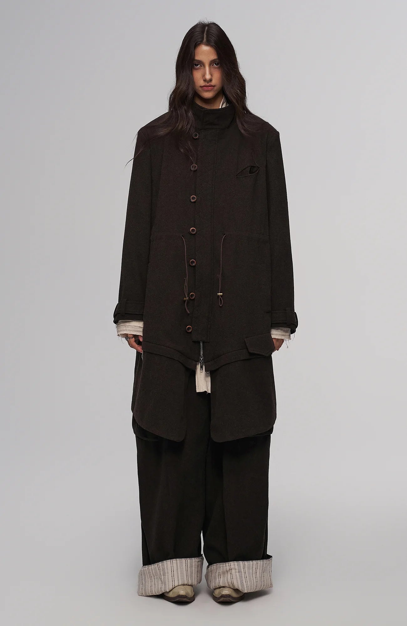 ILNya Nieternite Nifutur Detachable Down-Lined Wool-Blend Modular Parka