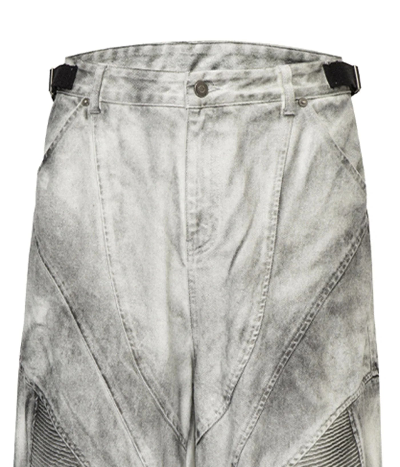 F2CE Distressed Detachable Parachute Pants