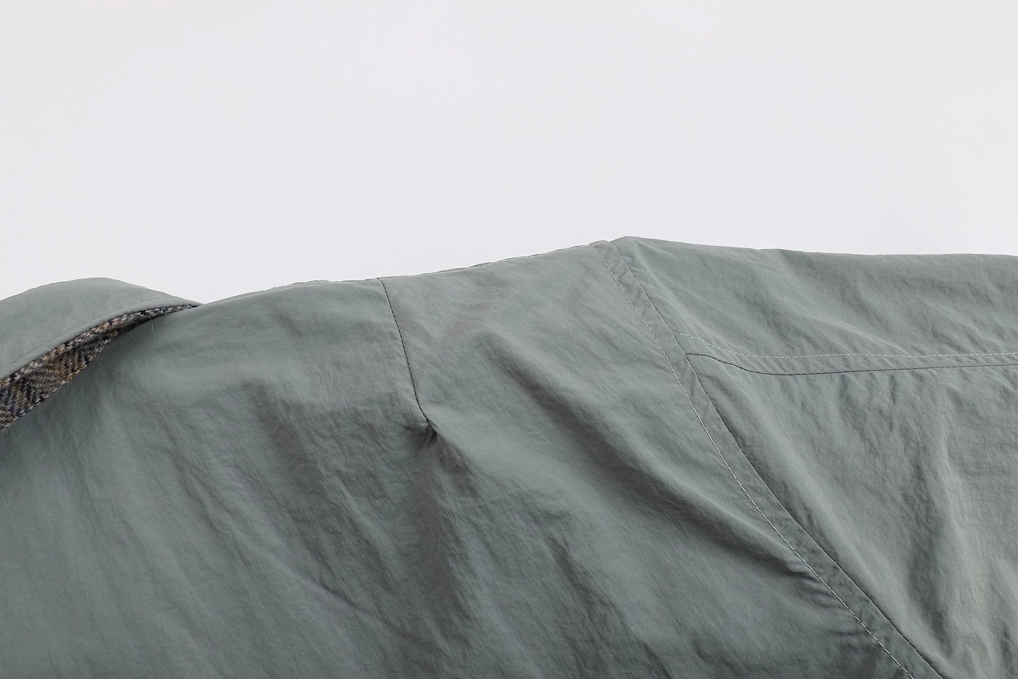 ONADAILYBASIS Reversible Utility & Herringbone Wool-Blend Jacket