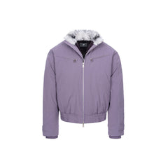 CATSSTAC Faux Fur Collar Waterproof Harrington Jacket