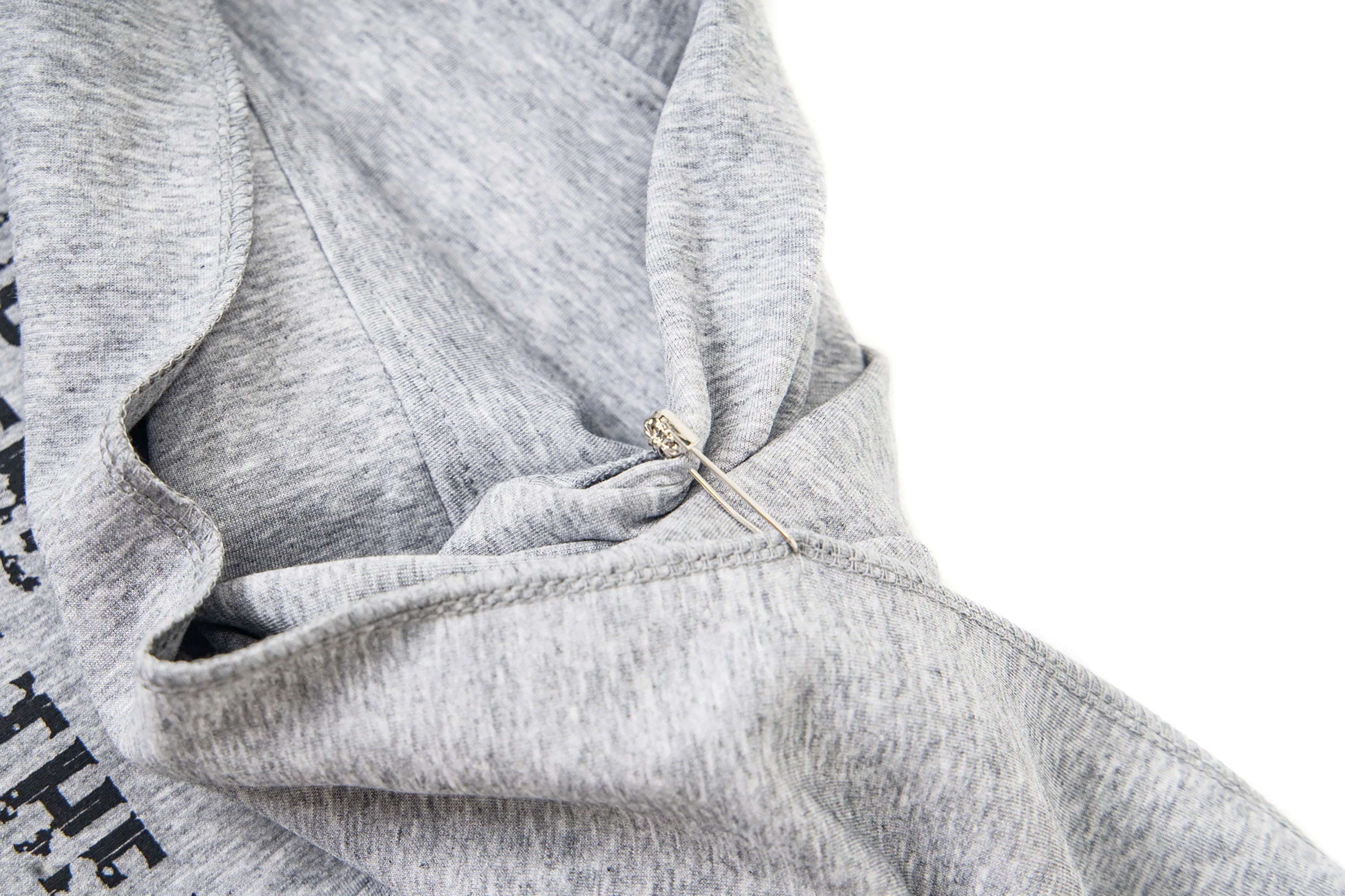 CLP Deconstructed Shawl-Overlay Sweatshirt