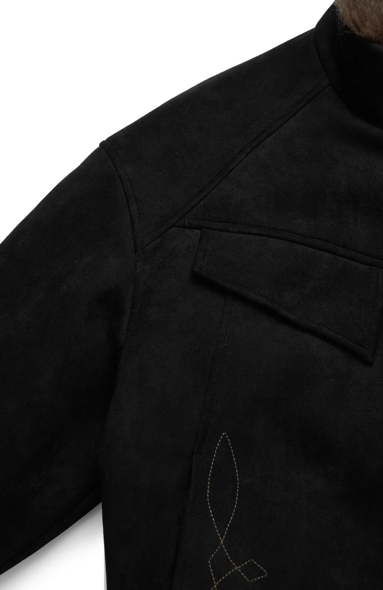 OKAYTHXBYE Faux Fur-Lined Utility Bomber