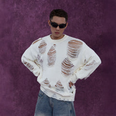 CLP Ripped Oversized Sweater