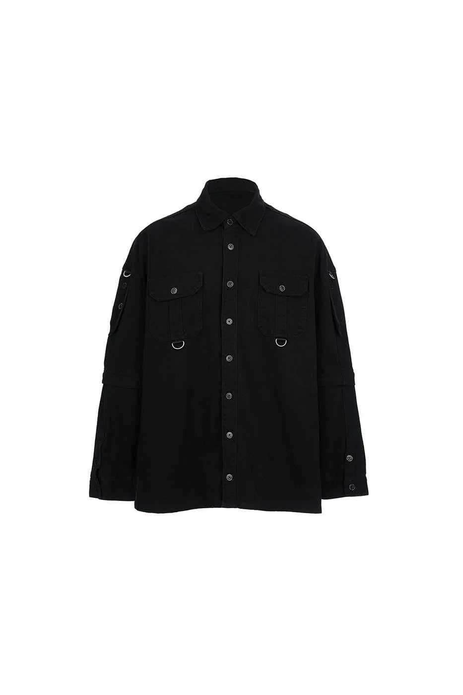 STEEPC Detachable Sleeves Embroidered Jacket