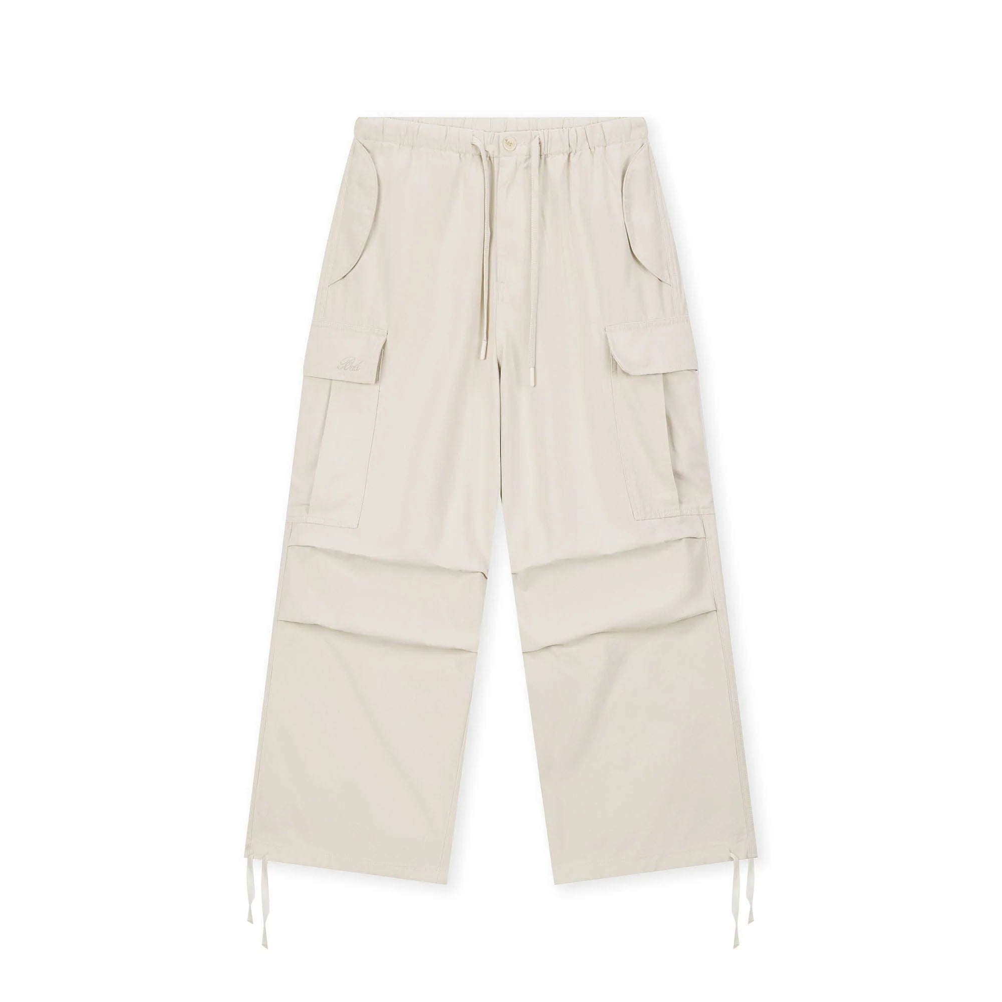 BONELESS Pleated Big Pocket Drawstring Cargo