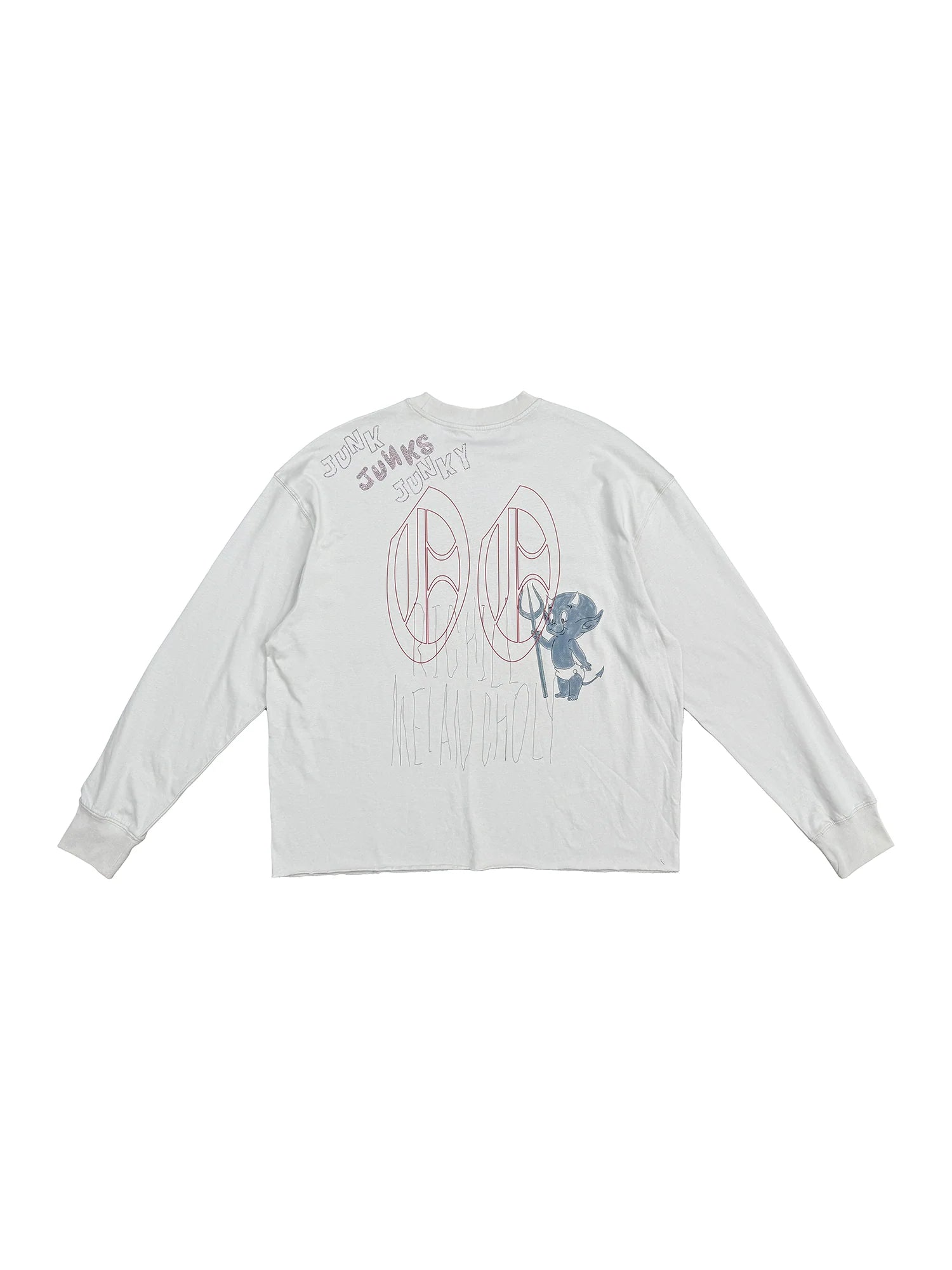 RICHILL Sketch Crewneck Long-Sleeve Tee