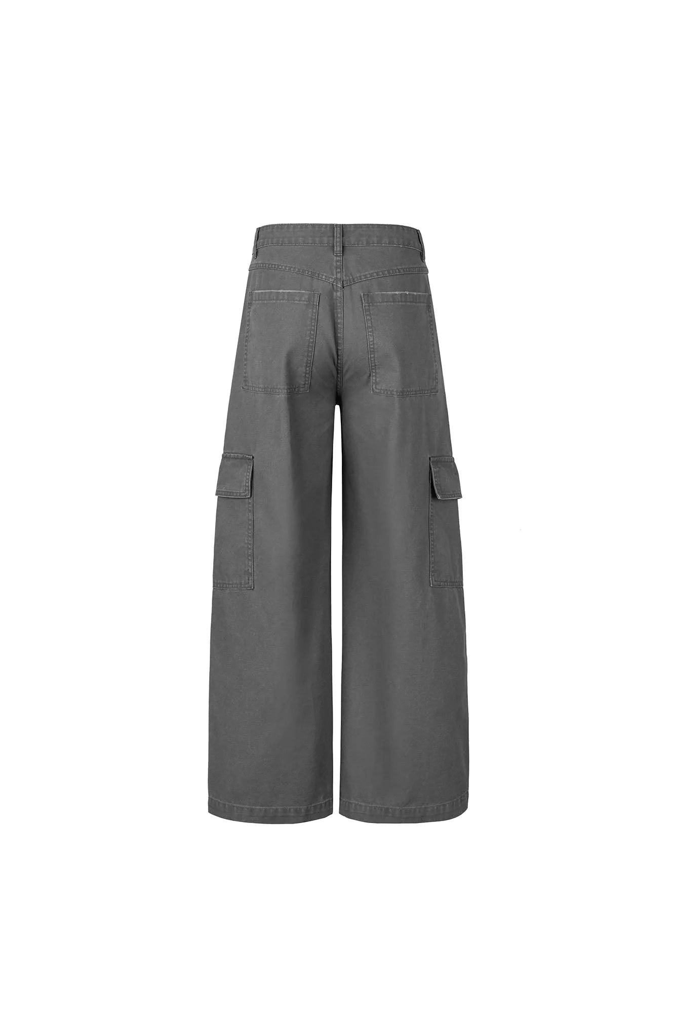 OKAYTHXBYE Pleated Utility Baggy Cargo Pants