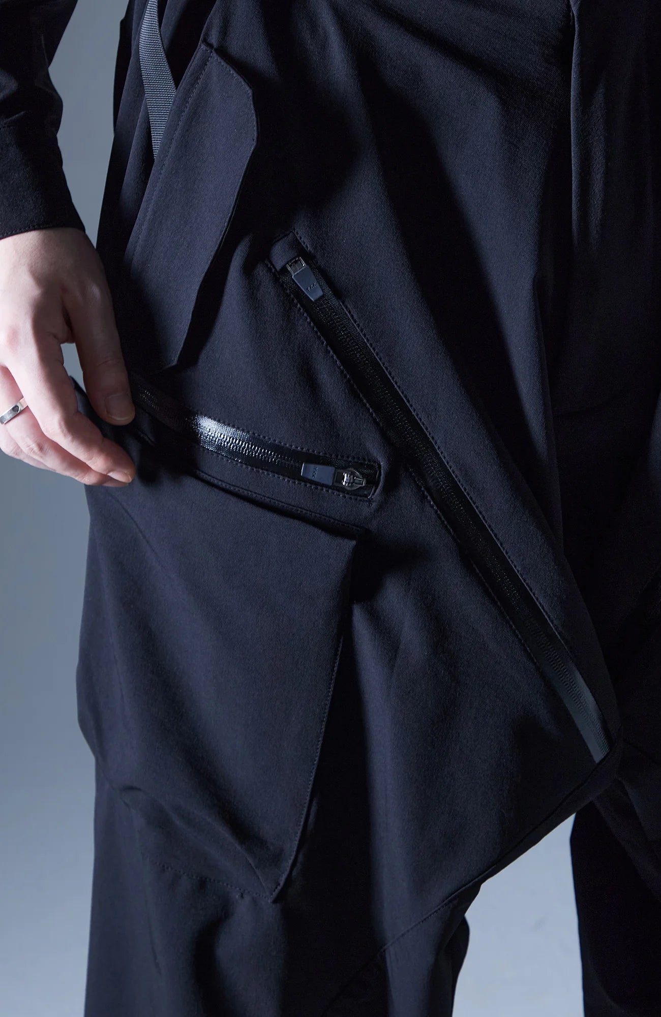 SILENSTORM Techwear Drop-Crotch Trousers