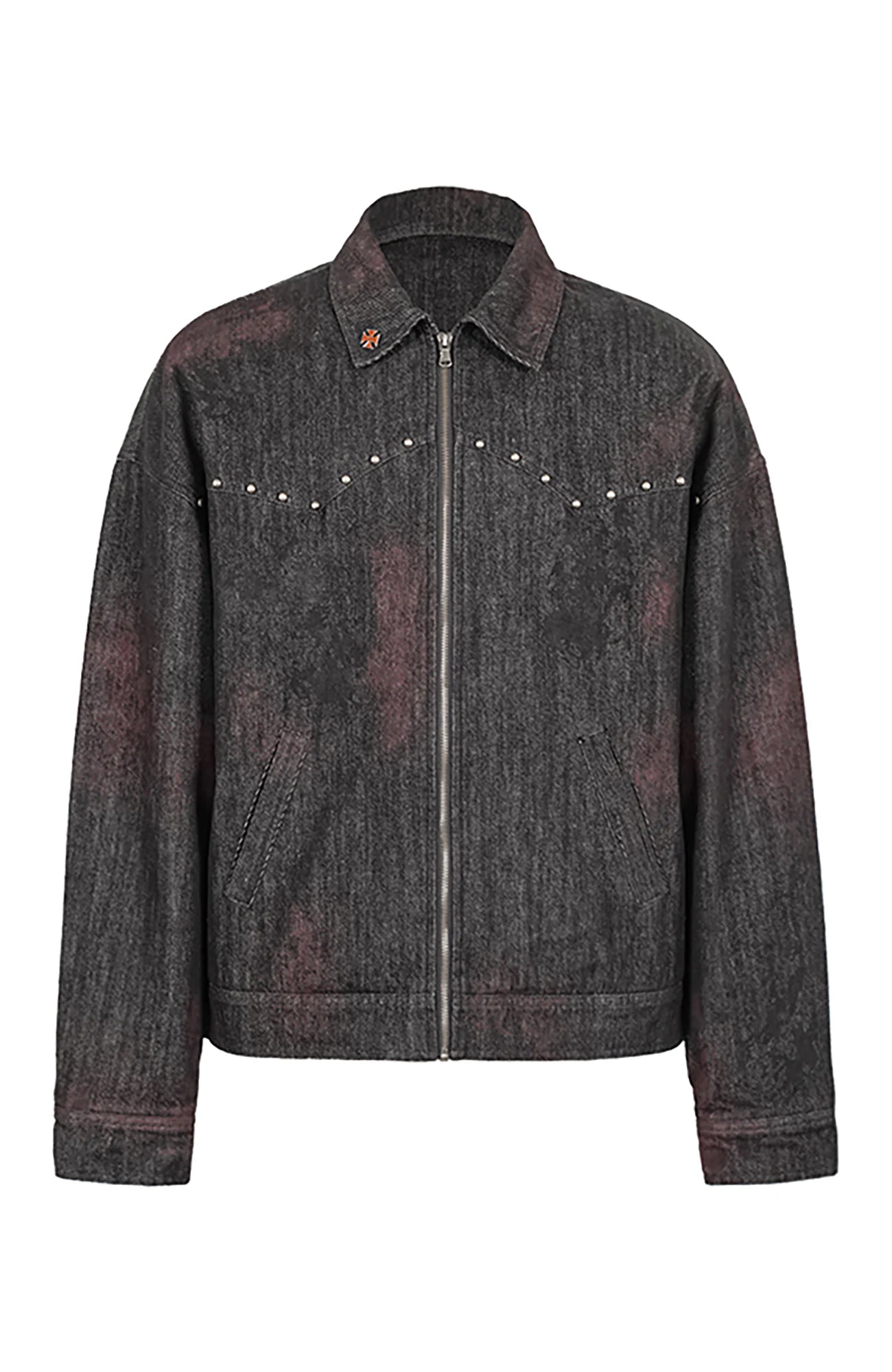 UNDERWATER Bloodstained Raw Denim Jacket