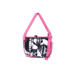 NOTHINGNESS WORLD Adjustable Skull Graphic Oversized Shoulder Bag