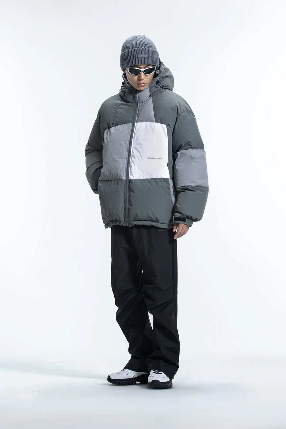 ENSHADOWER Patchwork Down Jacket
