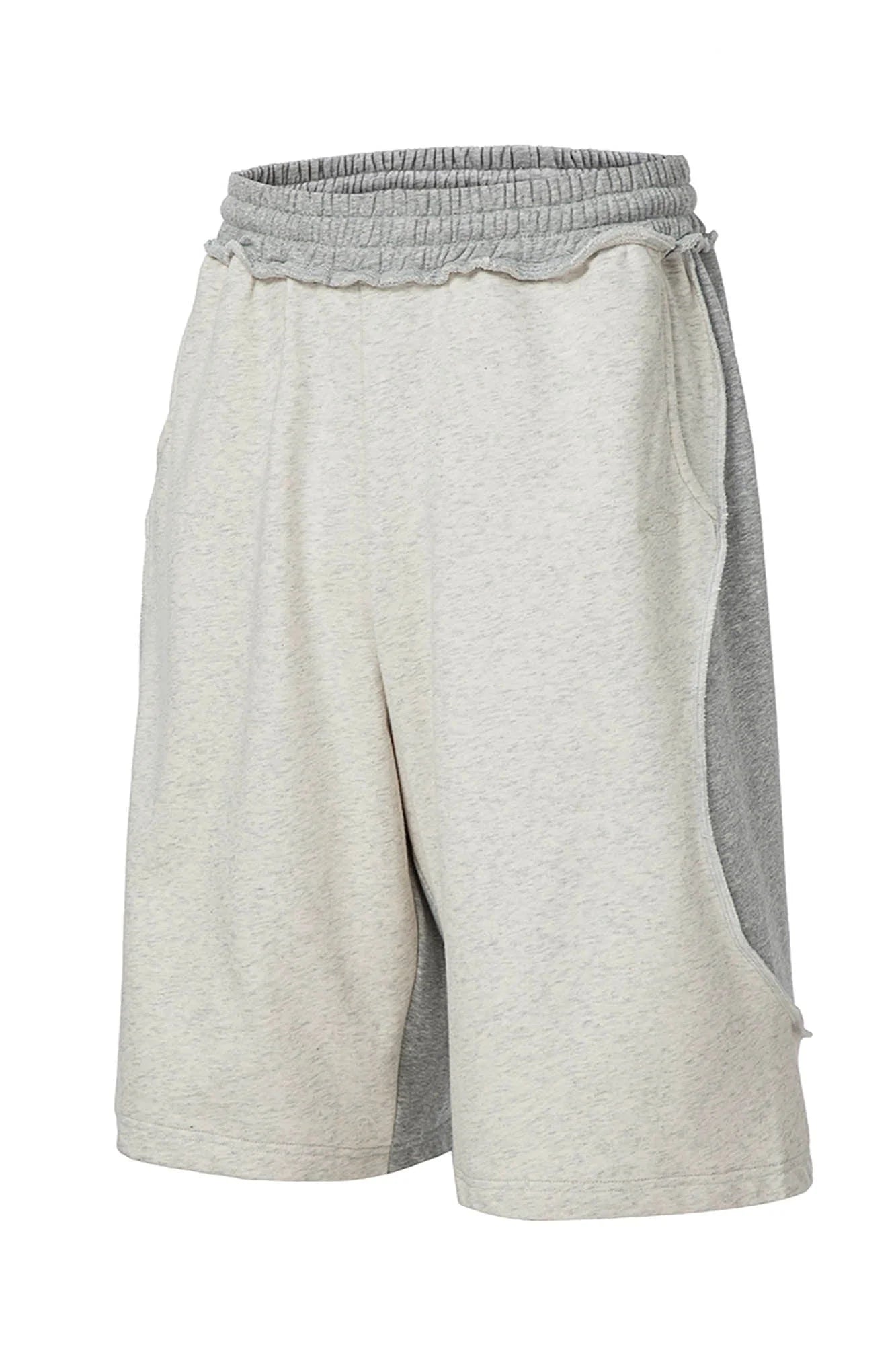 F2CE Curved Spliced Contrast Shorts