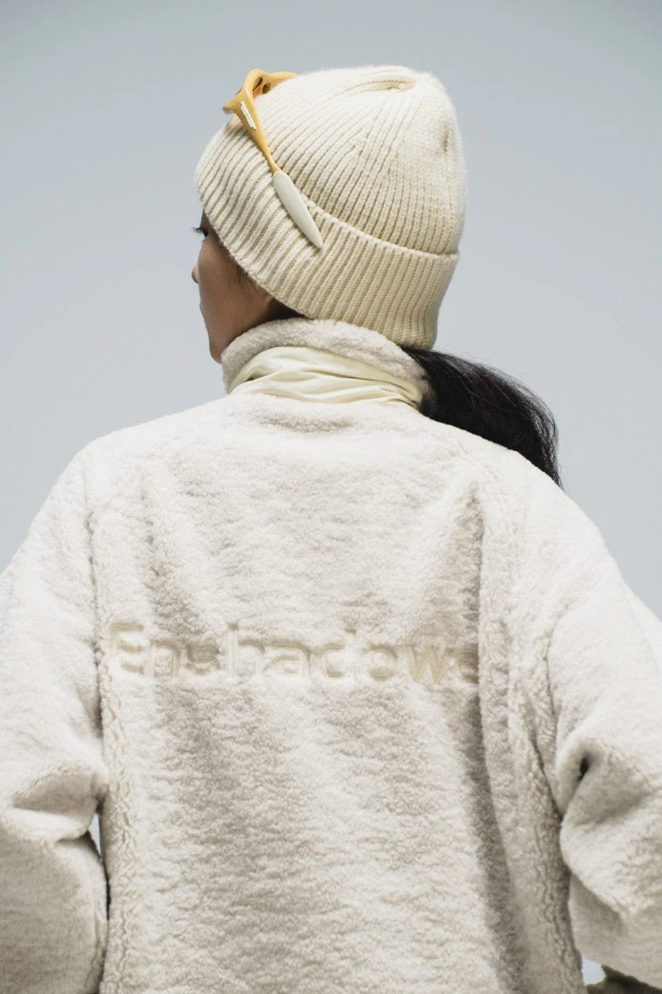 ENSHADOWER Spliced High-Collar Fleece Jacket