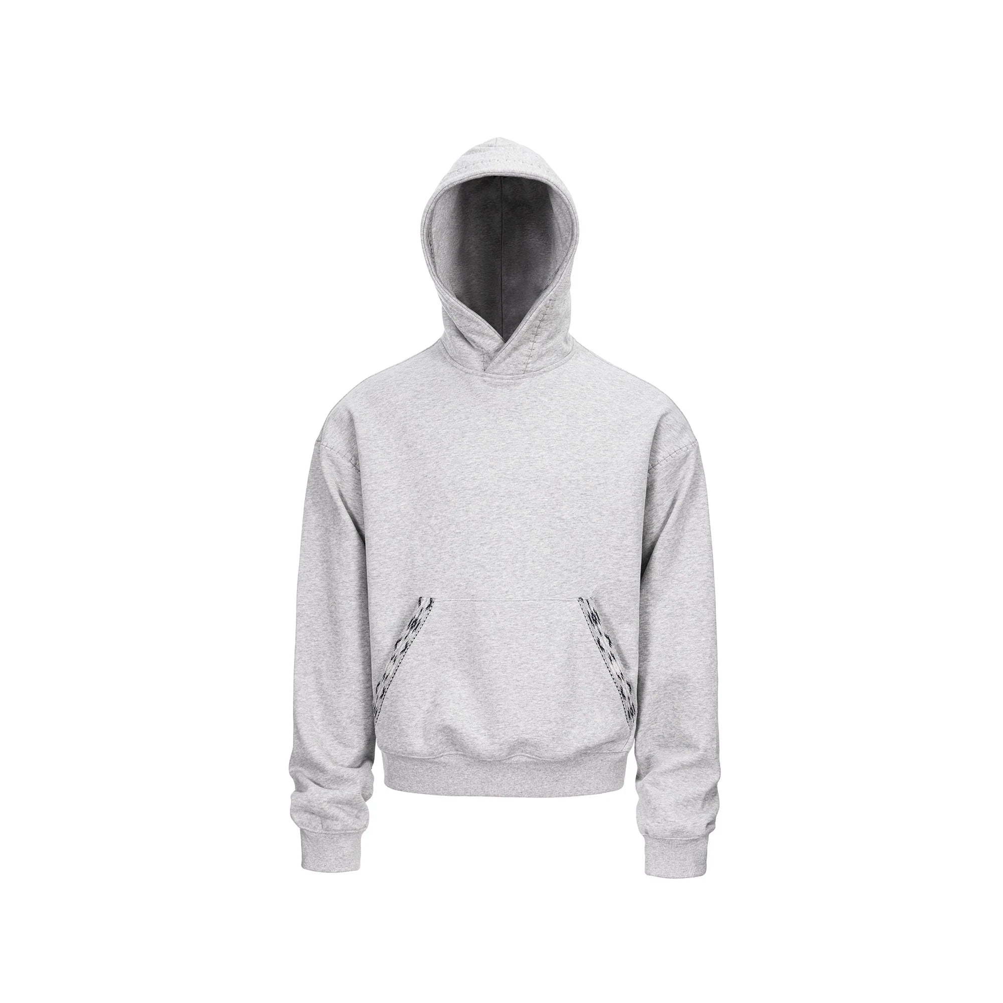 CATSSTAC Totem-Trimmed Kangaroo Pocket Hoodie