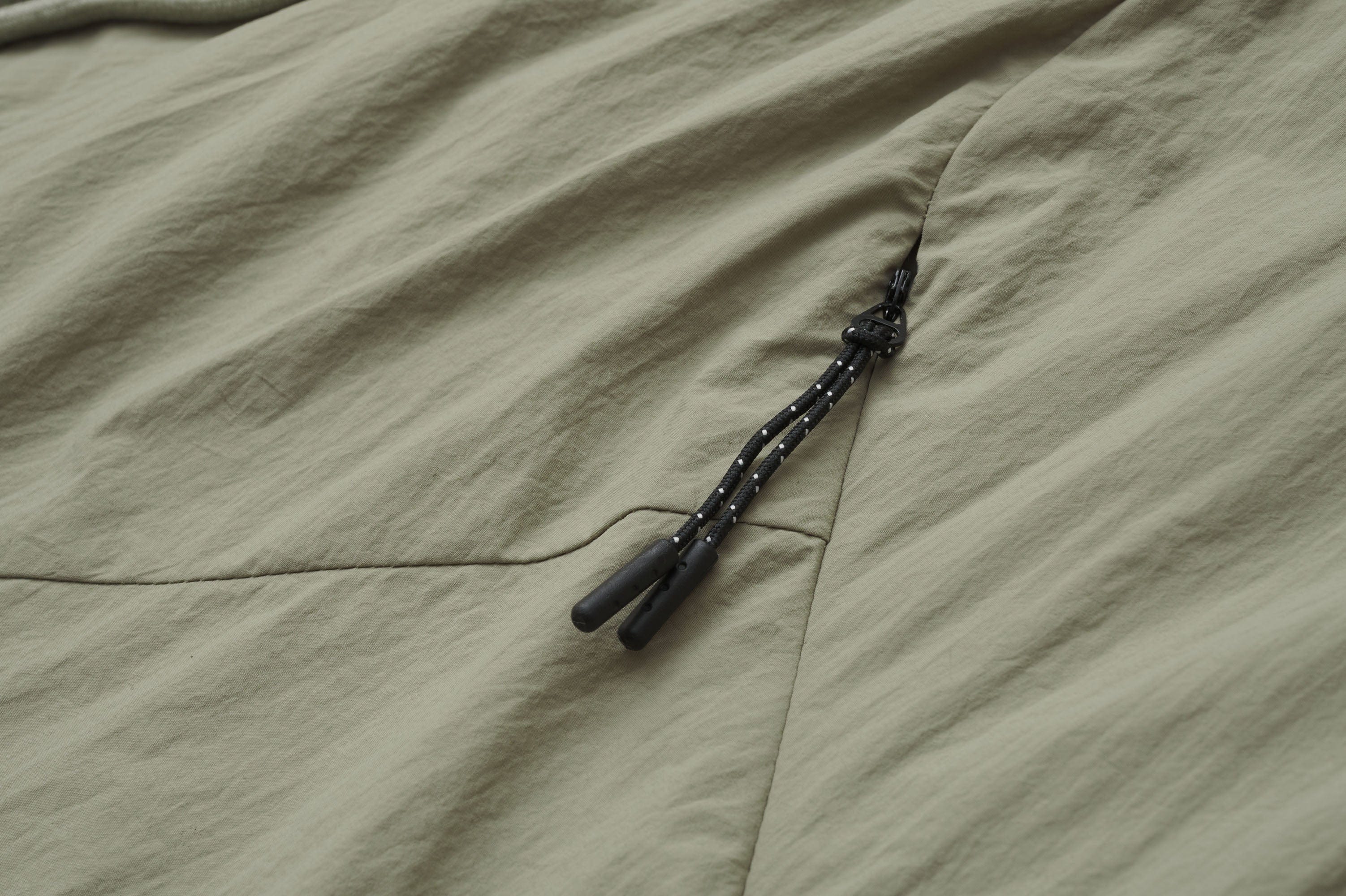 CATSSTAC Utility Crinkled Zip-Pocket Shorts