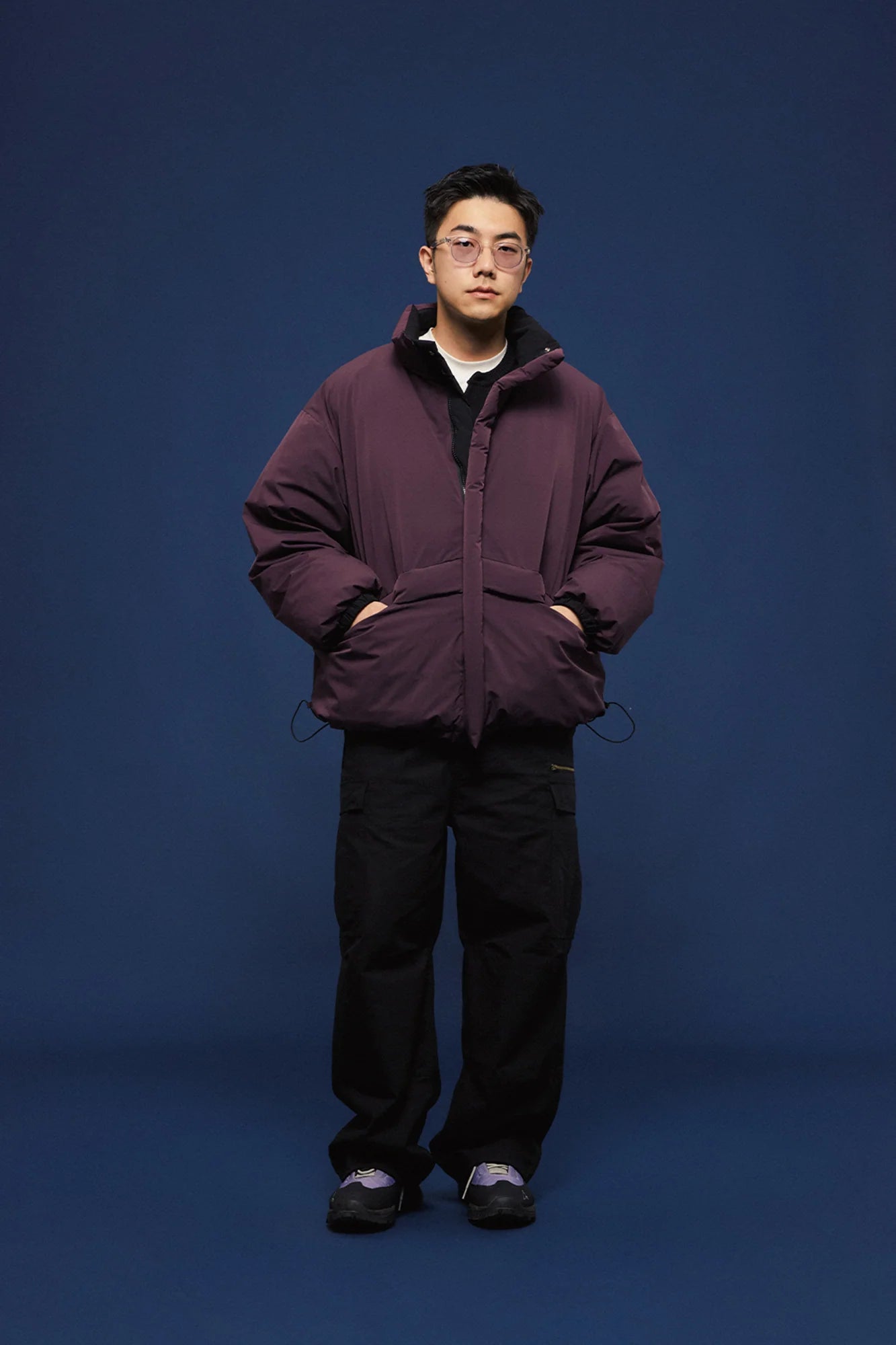 BANANA CLUB Reversible Snap Puffer Jacket