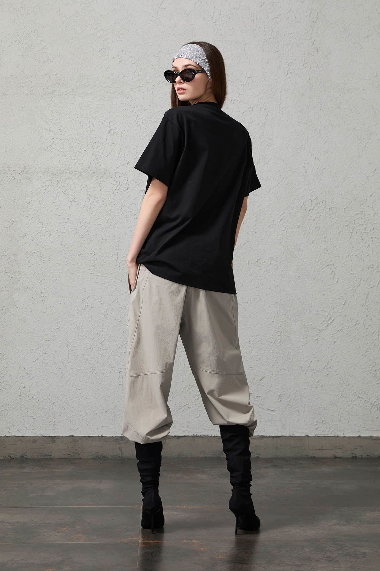 ORGANIC EMOTION Script Patchwork Sorona T-Shirt