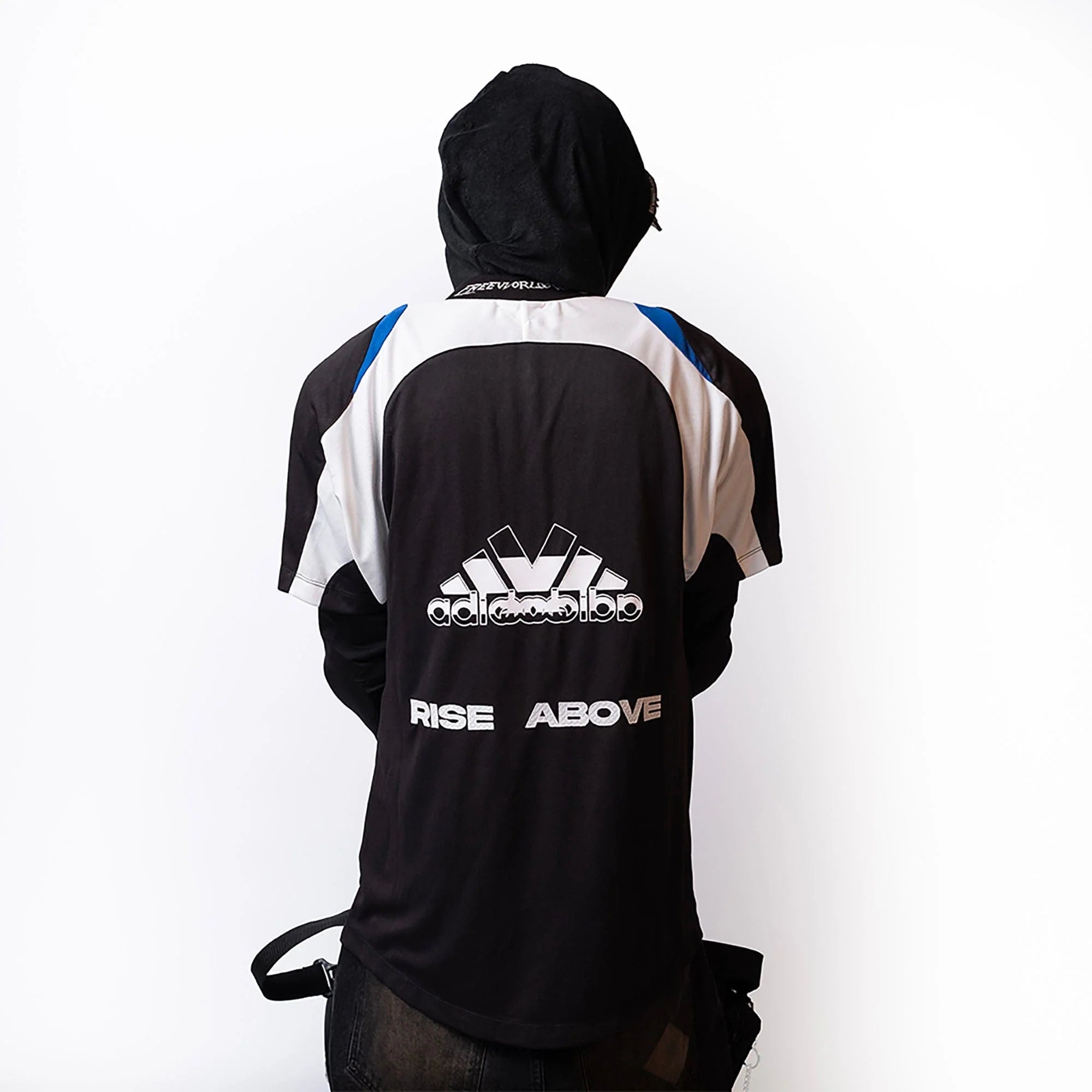 FVVO Retro Contrast Spliced Racing T-Shirt