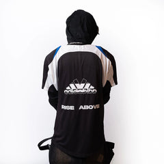 FVVO Retro Contrast Spliced Racing T-Shirt