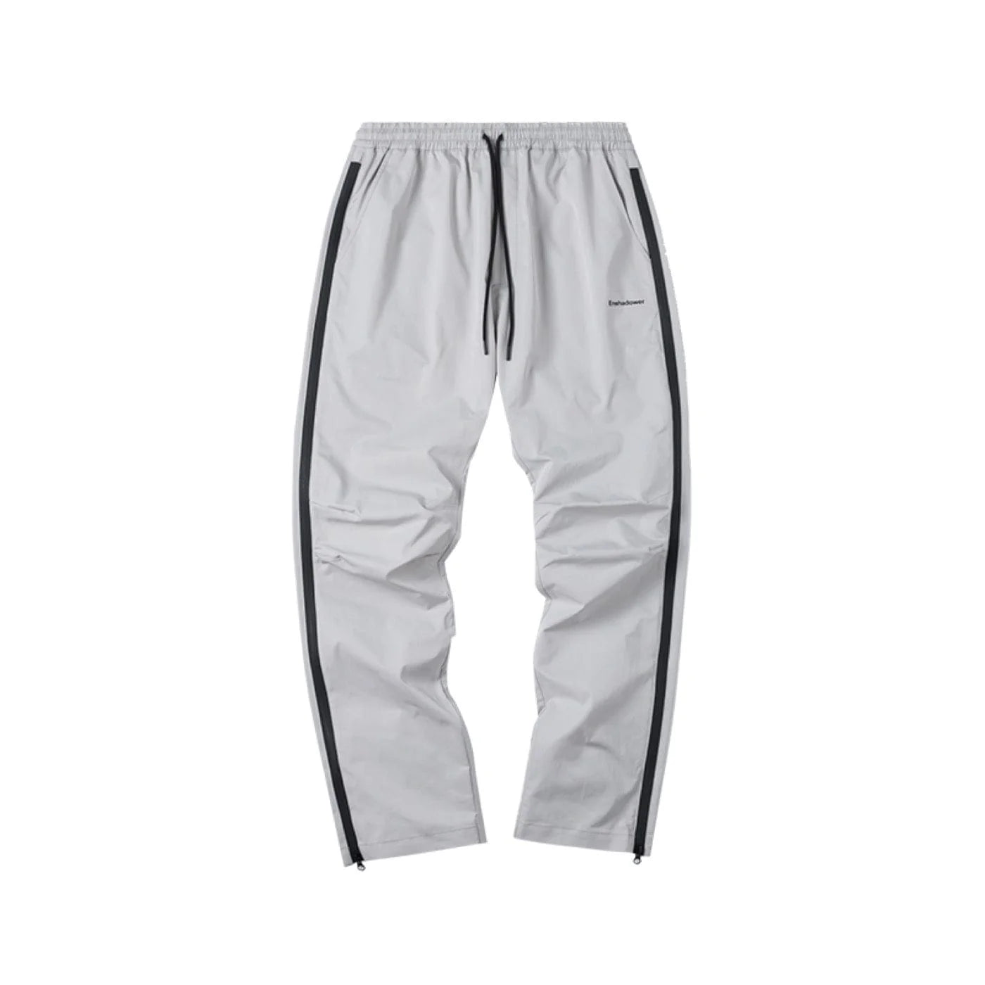 ENSHADOWER Side Zippers Crinkled Water-Proof Pants