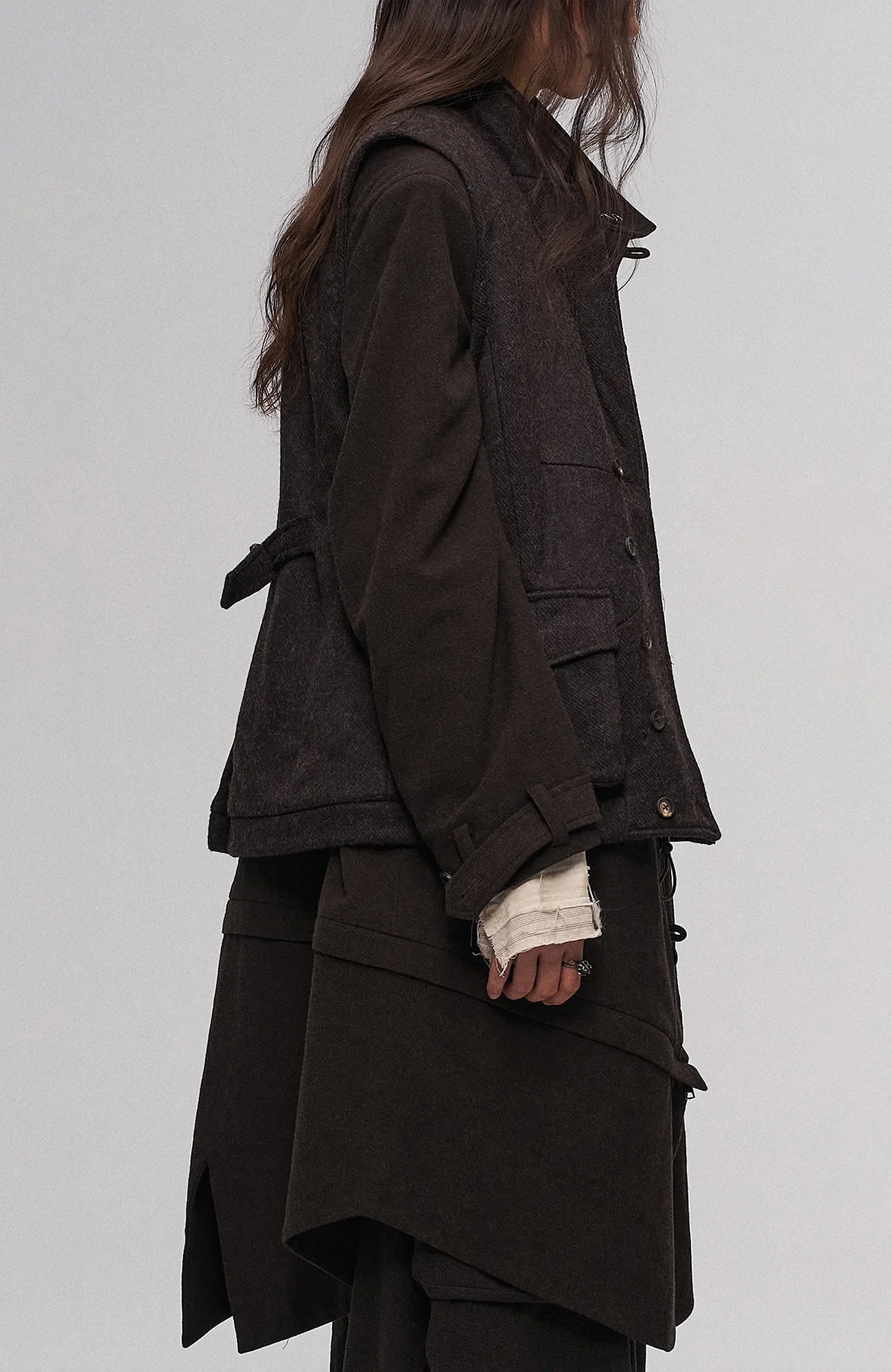 ILNya Nieternite Nifutur Detachable Down-Lined Wool-Blend Modular Parka
