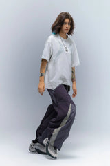 XIPHEVIL Curve Spliced Quick-Dry Sorona T-Shirt Ice