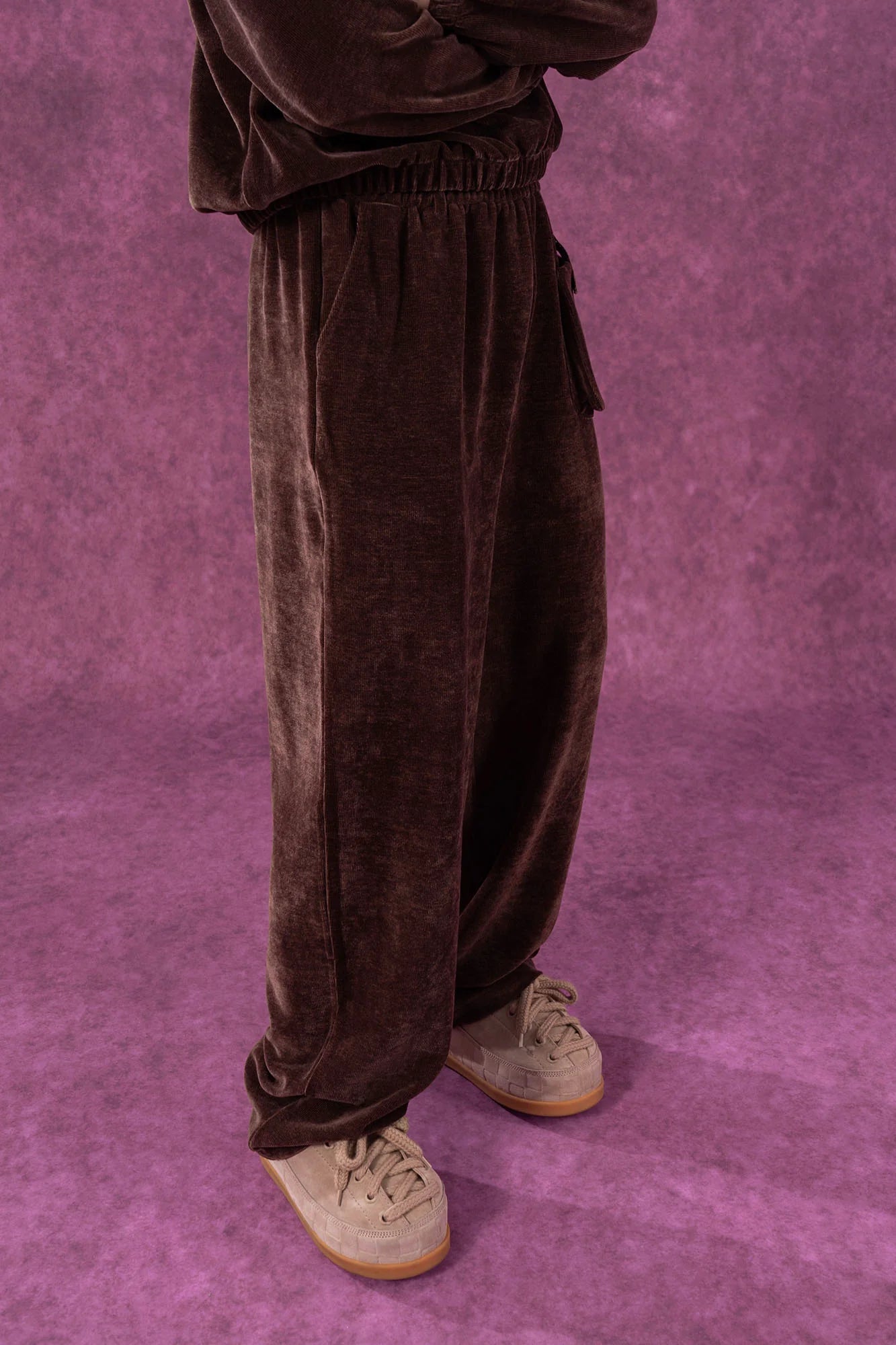 CLP Corduroy Straight-Leg Pants