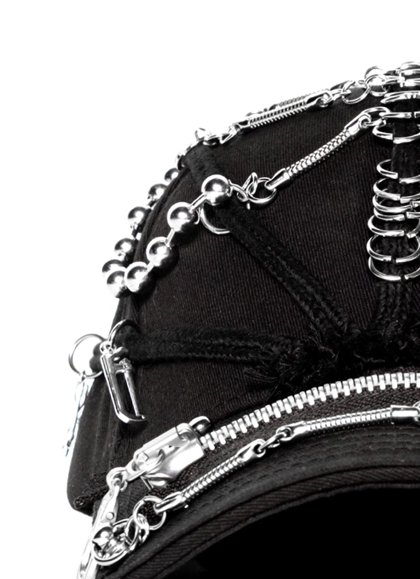 INSIDE OUT Metal String Zip Dreadlock Cap