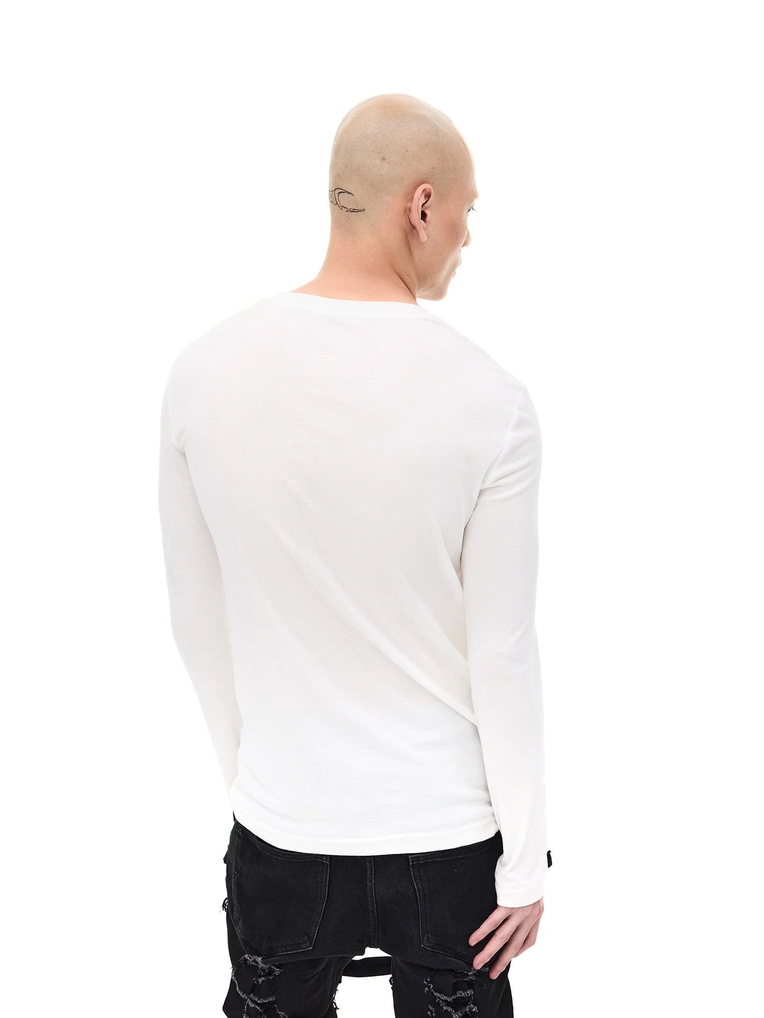 WHISTLEHUNTER Graphic Slim-Fit Stretchable Long-Sleeve Tee