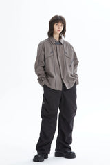 ERROR CODE ROBOT Modular Panel Button-Up Utility Shirt