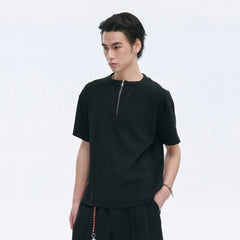CATSSTAC Cross Spliced Dual-Zip T-Shirt