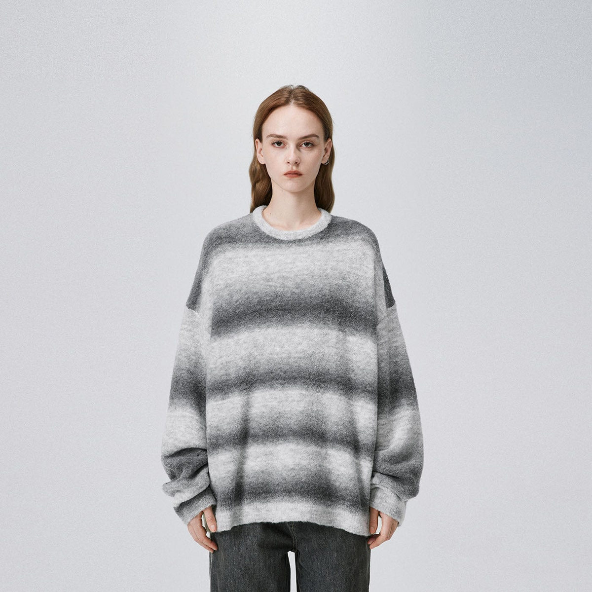 BONELESS Gradient Striped Sweater