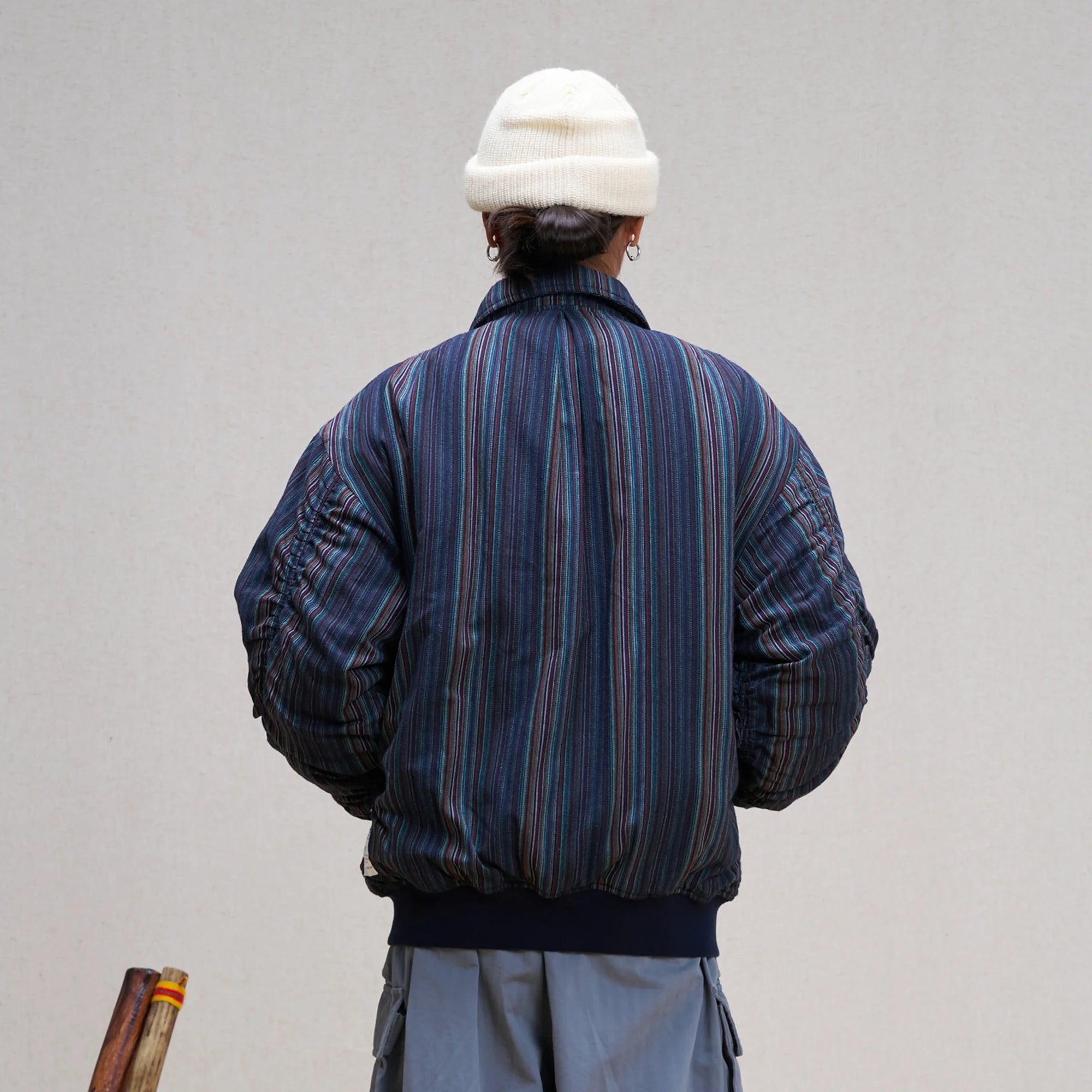 UNLIMITED MOTE Asym Utility Padded Bomber Jacket
