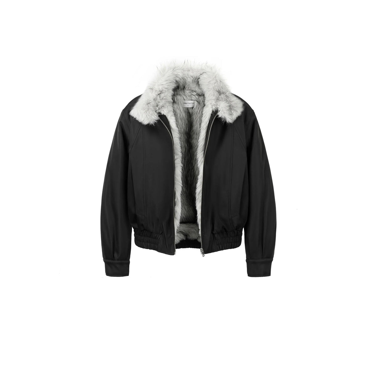 OKAYTHXBYE Faux Fur Lined Puffer Jacket
