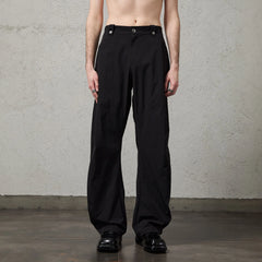 ORGANIC EMOTION Retro Spliced Curved Pants