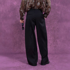 CLP Essential High-Waisted Straight-Leg Pants