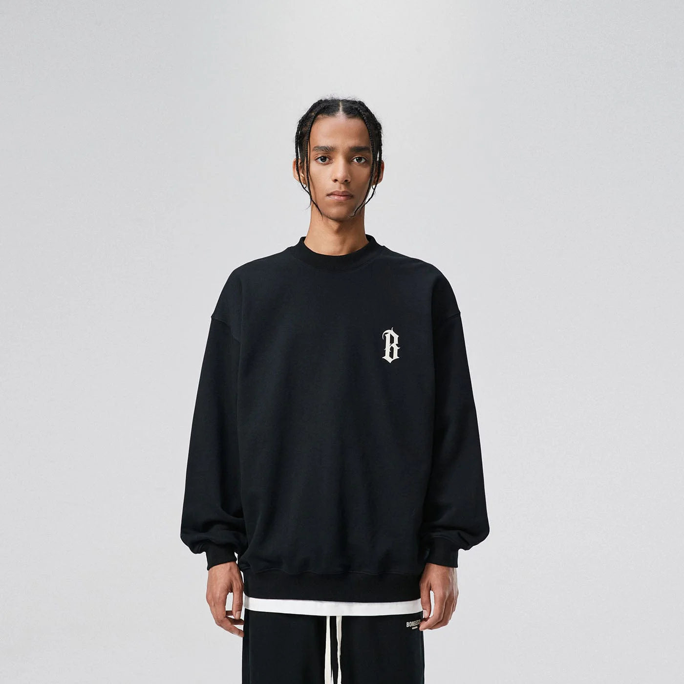 BONELESS Gothic Slogan Sweatshirt