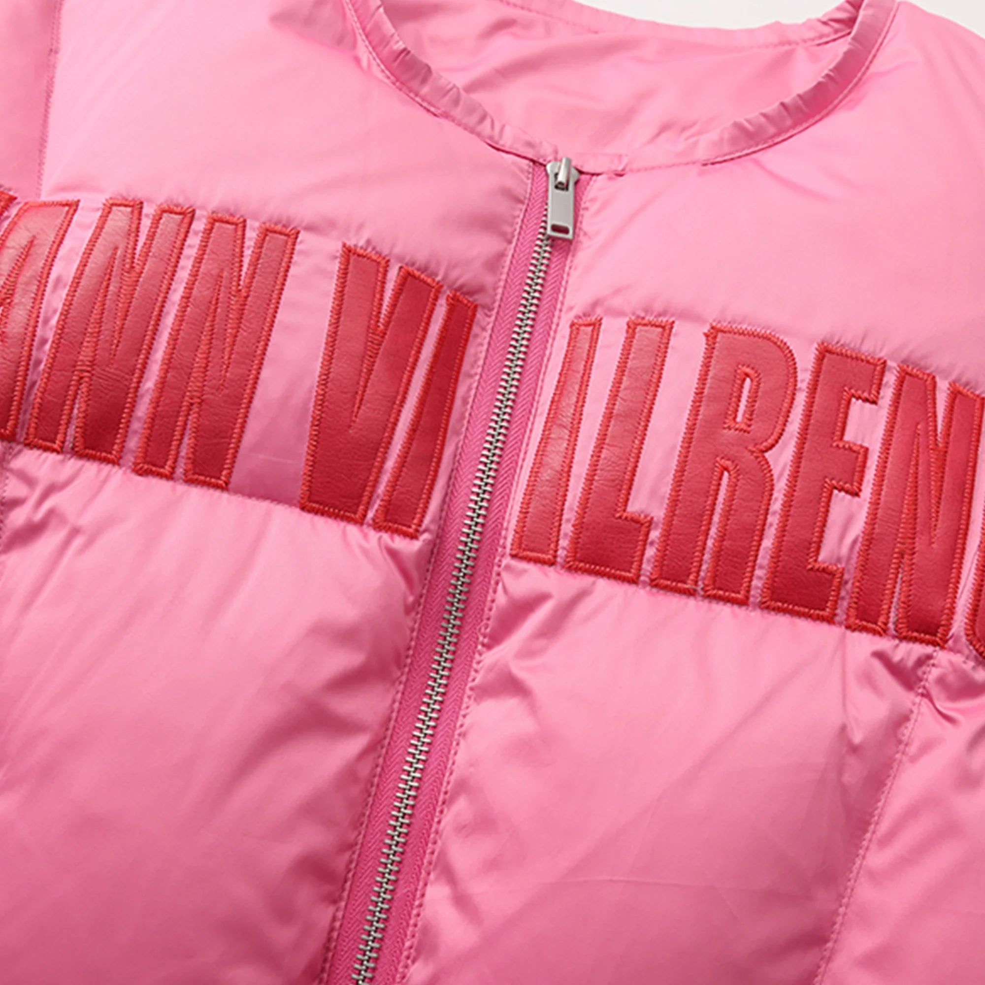 VANN VALRENCE LOGO Patch Quilted Down Vest