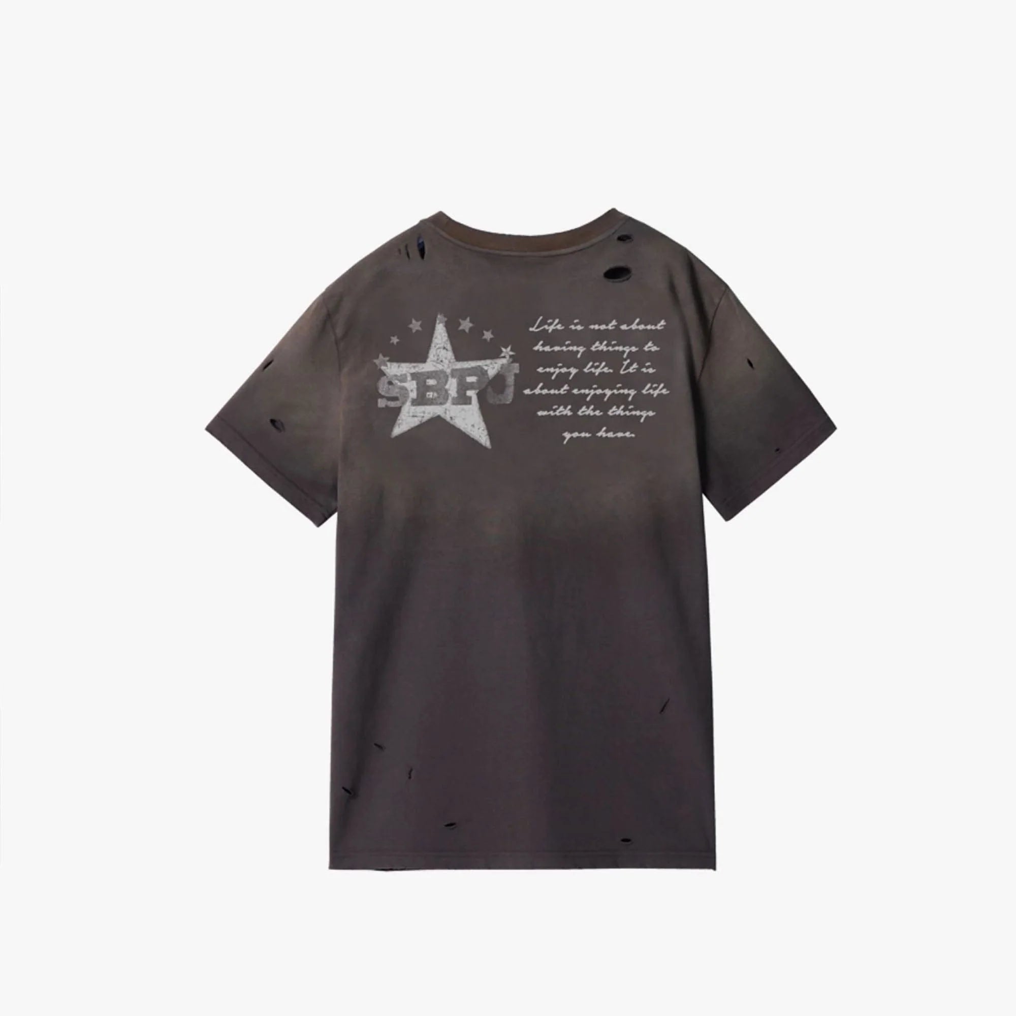 ERROR CODE ROBOT Destroyed Heavy Washed Graphic Tee
