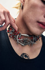NUNKNOTX Red-Eye Mechanism Choker