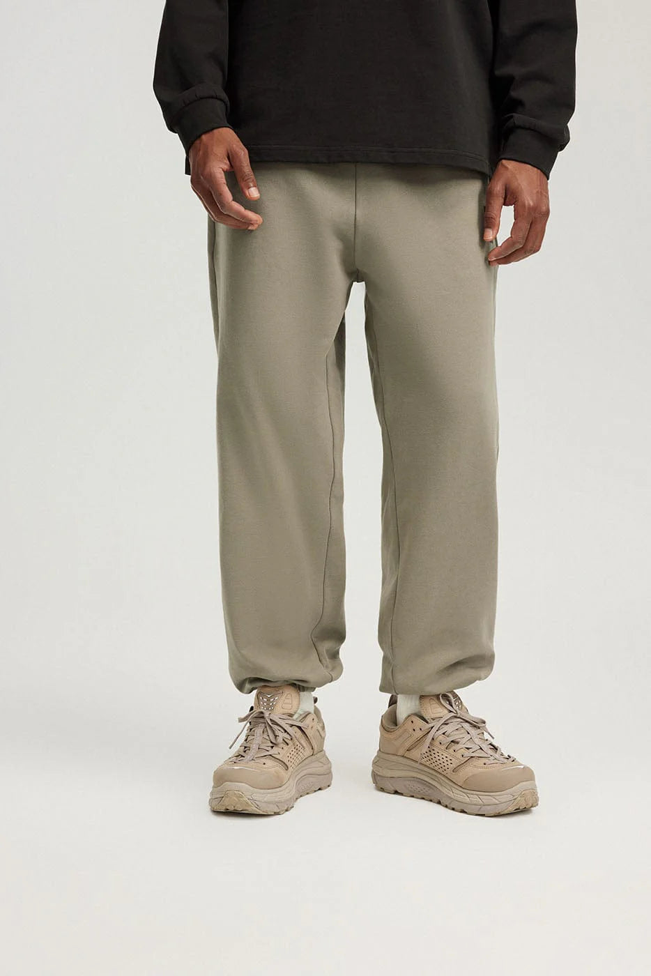 BONELESS Plaid B LOGO Jogger