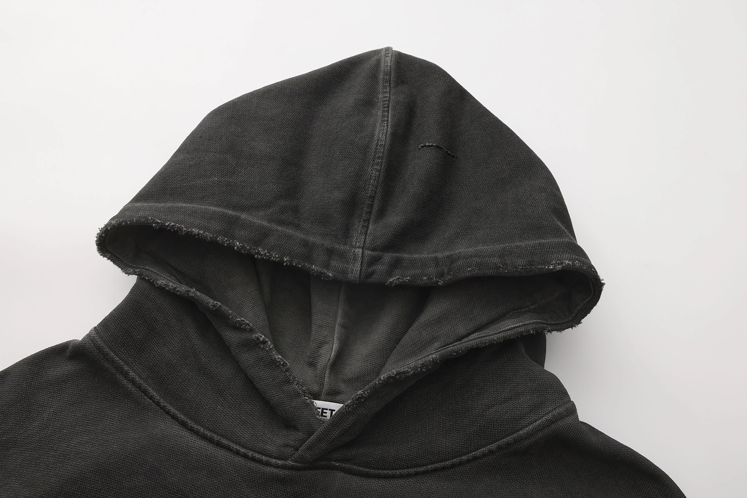 EGOFETCH Distressed Washed Hoodie