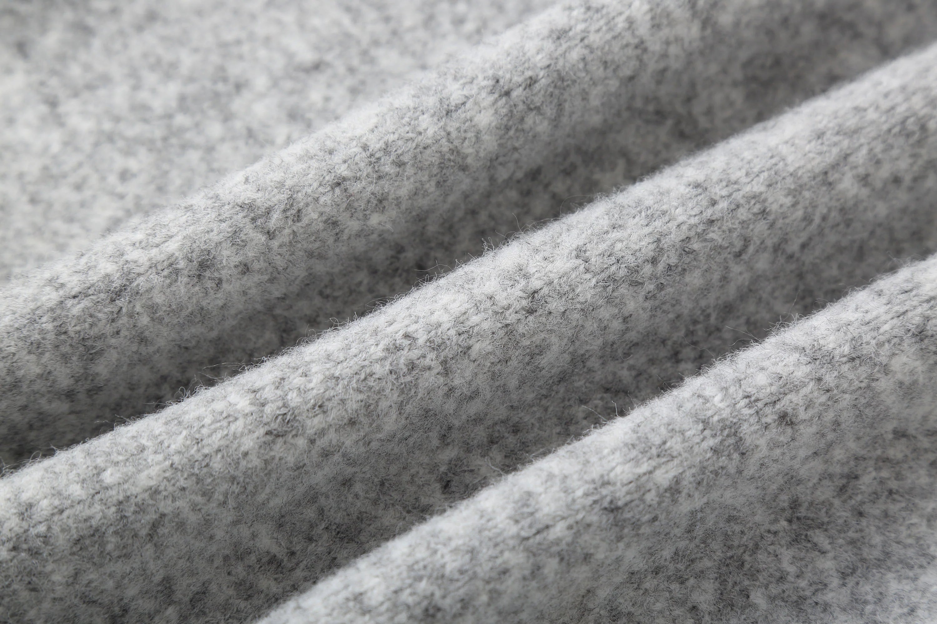 CLP Deep-V Oversized Wool-Blend Pullover