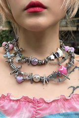 ILLUSORY Time Machine Coil-Link Necklace