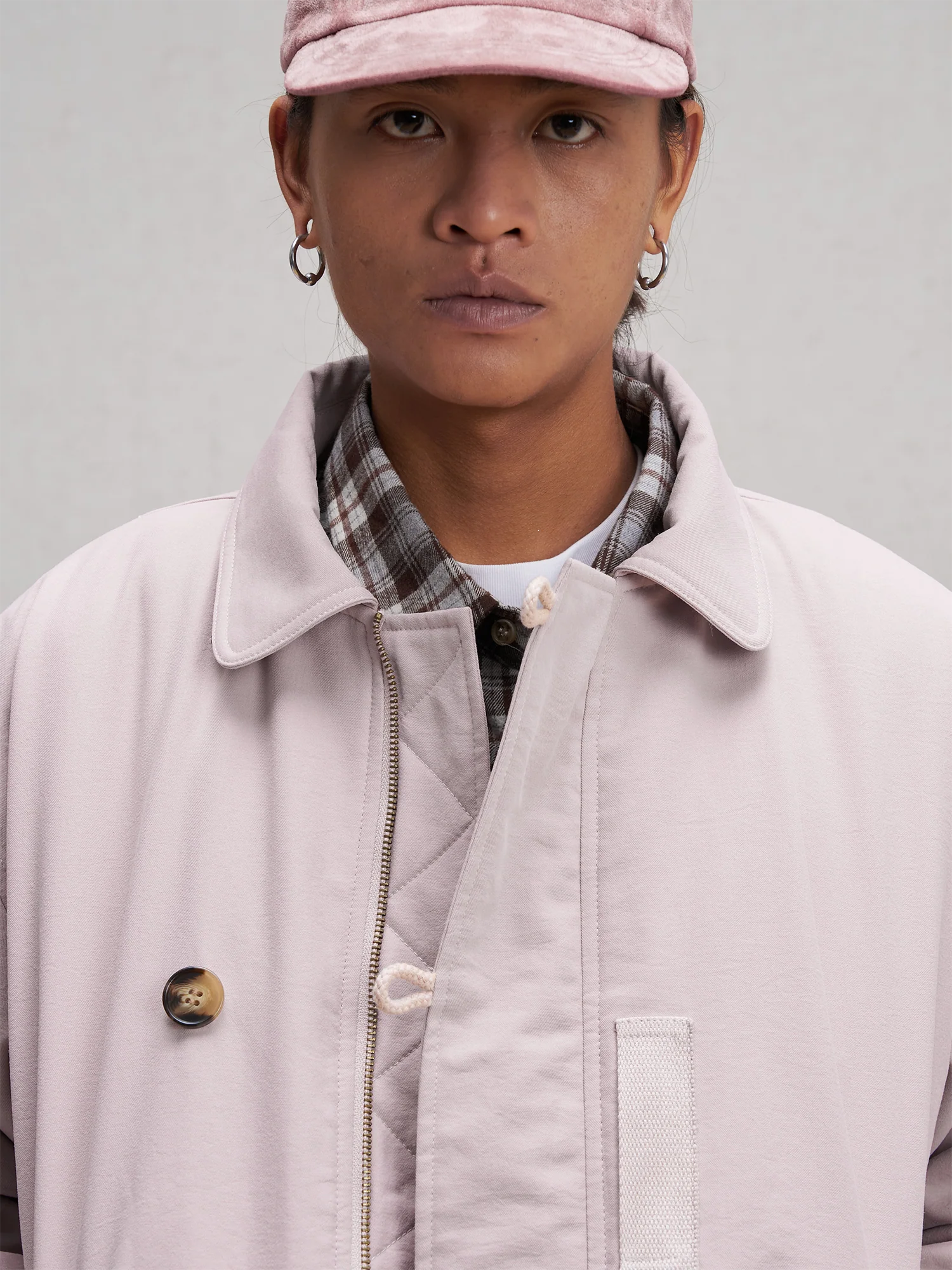 UNLIMITED MOTE Asym Utility Padded Bomber Jacket