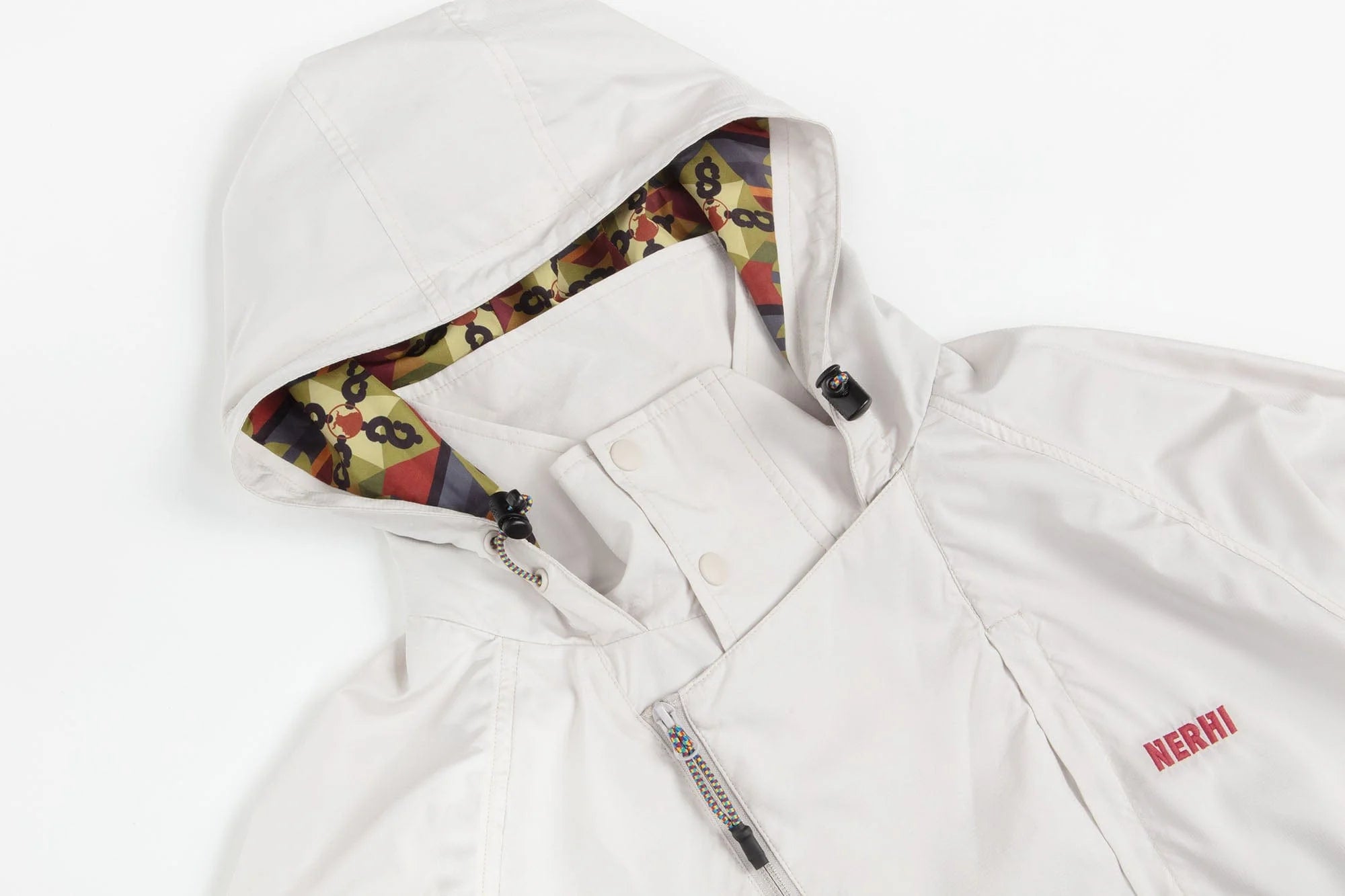 NERHI Graphic-Lined Hood Jacket