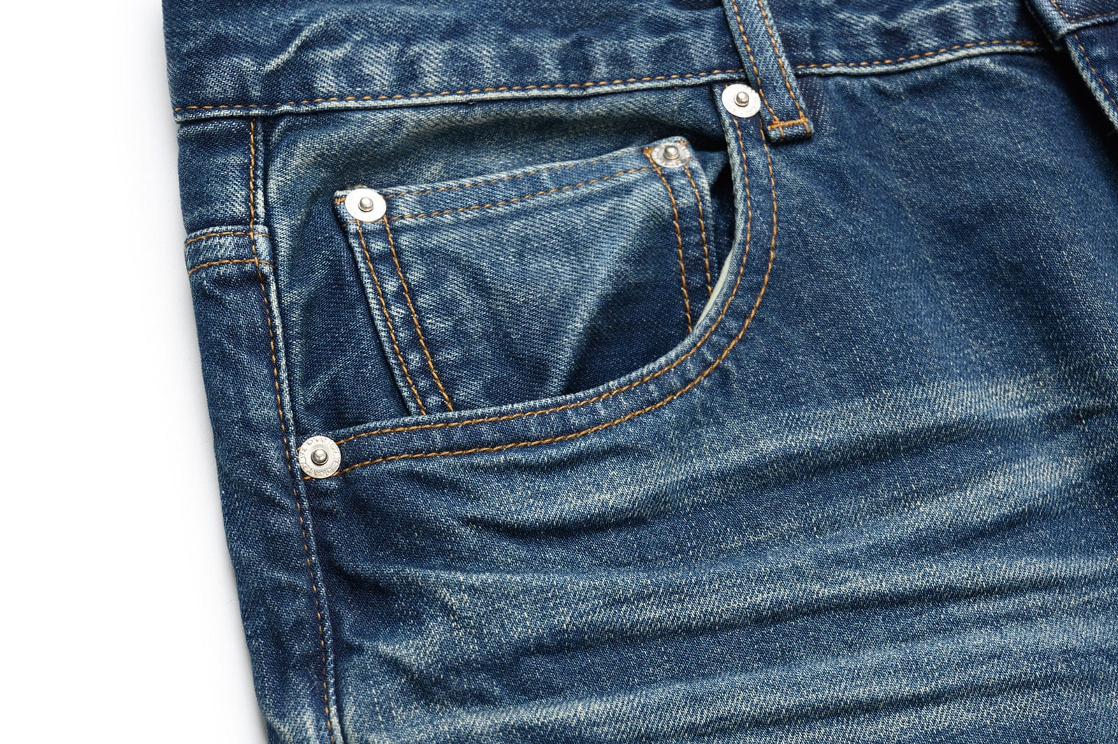 OKAYTHXBYE Wrinkled Washed Wide-Leg Jeans