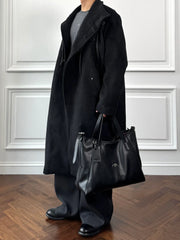 CATSSTAC Classic Toggle Button Wool Overcoat