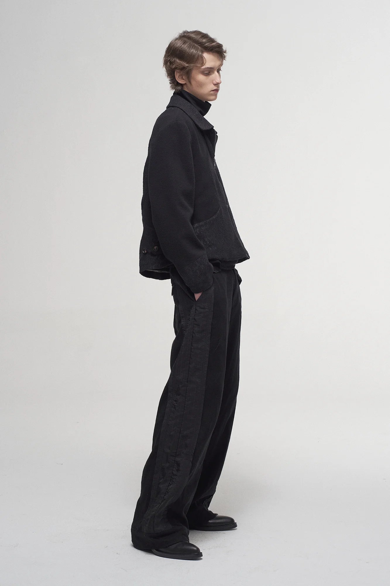 ILNya Nieternite Nifutur Jacquard Paneled Side Tab Jacket